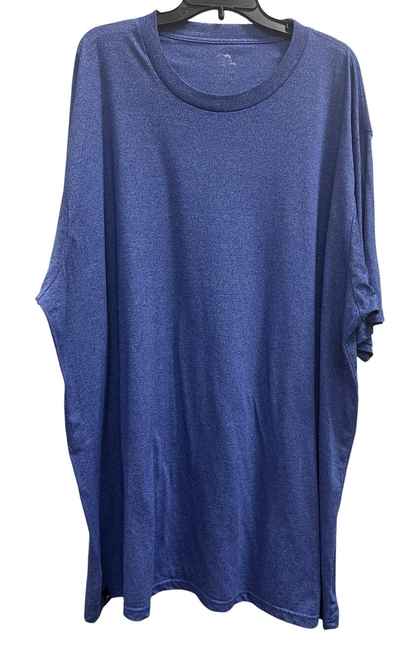 Winston cobalt blue thick dry wick tee big & tall sx 5X XXXXXL 5XLT